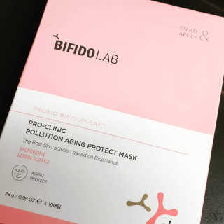 비피도랩 프로클리닉 폴루션에이징 프로텍트 마스크 — 5점을 준 리뷰어가 2020년 7월 올린 사용 사진