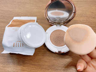 디어벨르 크림쿠션 DEAR BELLE CREAM COUSION — 5점을 준 리뷰어가 2020년 7월 올린 사용 사진