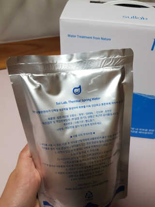 [설랩] 클렌징워터 세안수 500ml x 6팩 — 5점을 준 리뷰어가 2020년 9월 올린 사용 사진
