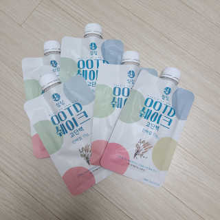 [꾸콤] 참참 OOTD쉐이크 고단백 일주일세트 50g x 5 — 4점을 준 리뷰어가 2020년 9월 올린 사용 사진