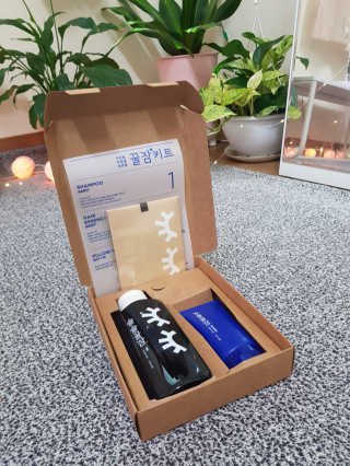 려 아로마 늦잠 꿀잠 샴푸 키트 — 5점을 준 리뷰어가 2020년 9월 올린 사용 사진