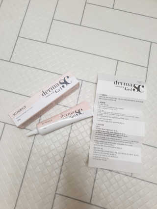 derma SC-Gel 더마에스씨 겔 20g — 5점을 준 리뷰어가 2020년 5월 올린 사용 사진