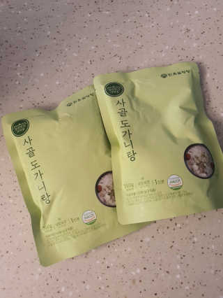 한촌몰 설렁탕집 가마솥 도가니탕 350g x 2팩 — 5점을 준 리뷰어가 2020년 7월 올린 사용 사진
