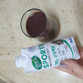 셀렉스스포츠 셀렉스 스포츠 드링크 초콜릿 _ 330ml x 12팩 — 4점을 준 리뷰어가 2020년 11월 올린 사용 사진