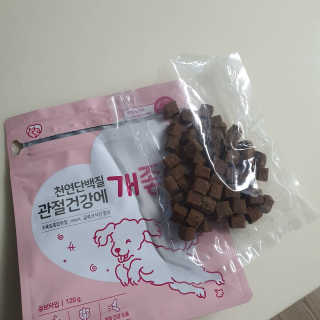 My Pet Care 천연단백질 관절건강에 개좋아 — 4점을 준 리뷰어가 2020년 12월 올린 사용 사진