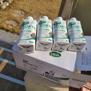 셀렉스스포츠 셀렉스 스포츠 드링크 초콜릿 _ 330ml x 12팩 — 4점을 준 리뷰어가 2020년 11월 올린 사용 사진