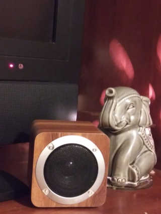 SEVIZ MINI10W 레트로 블루투스 스피커 — 4.5점을 준 리뷰어가 2020년 9월 올린 사용 사진