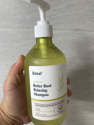 달리프 클로렐라 베러 루트 릴렉싱 샴푸 500ml — 3.5점을 준 리뷰어가 2020년 12월 올린 사용 사진
