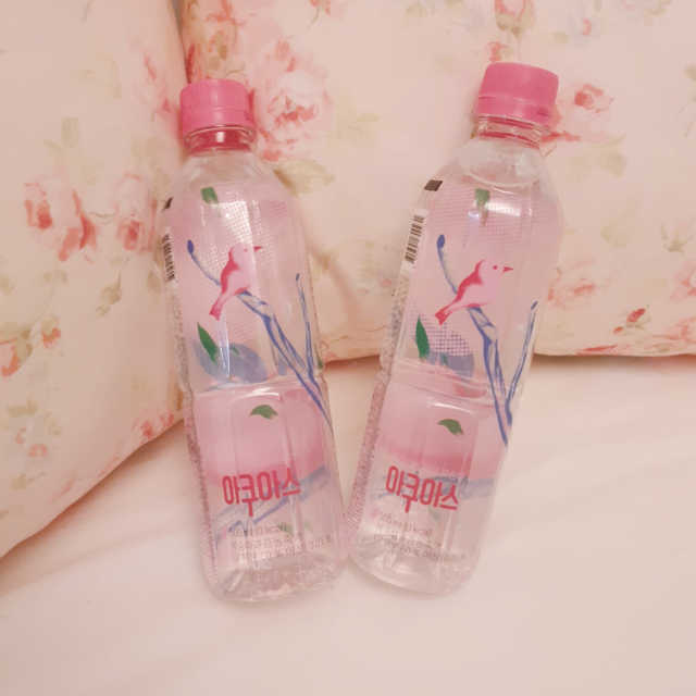 [아쿠아스] 복숭아 플레이버워터 1BOX 20개입 리뷰 사진