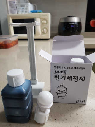 무디메이드 MUDI 변기세정제 본품, 리필 — 5점을 준 리뷰어가 2020년 5월 올린 사용 사진