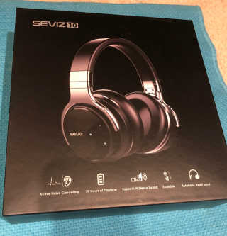 SEVIZ Bluetooth Headphones 10 3color — 5점을 준 리뷰어가 2020년 8월 올린 사용 사진