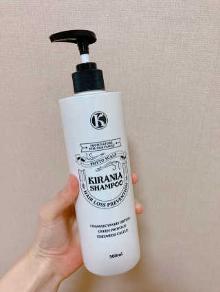 키라니아 피토스칼프 탈모완화 기능성샴푸 500ml — 5점을 준 리뷰어가 2020년 12월 올린 사용 사진
