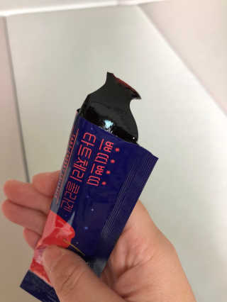서울약사신협_쁘띠쁘띠타트체리콜라겐_20g x 14포 — 3.5점을 준 리뷰어가 2020년 11월 올린 사용 사진