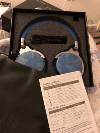 SEVIZ Bluetooth Headphones 10 3color — 5점을 준 리뷰어가 2020년 5월 올린 사용 사진