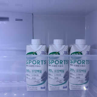 셀렉스스포츠 셀렉스 스포츠 드링크 초콜릿 _ 330ml x 12팩 — 5점을 준 리뷰어가 2020년 10월 올린 사용 사진