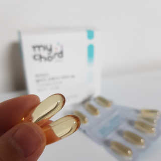 JW중외제약 마이코드 알티지 오메가3 1000 mg — 5점을 준 리뷰어가 2020년 9월 올린 사용 사진