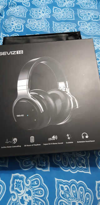 SEVIZ Bluetooth Headphones 10 3color — 5점을 준 리뷰어가 2020년 5월 올린 사용 사진