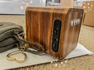 SEVIZ MINI10W 레트로 블루투스 스피커 — 4.5점을 준 리뷰어가 2020년 6월 올린 사용 사진
