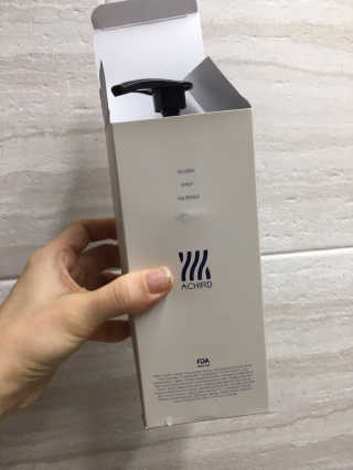 에이처드 유산균 탈모 샴푸 500ml — 4.5점을 준 리뷰어가 2020년 9월 올린 사용 사진