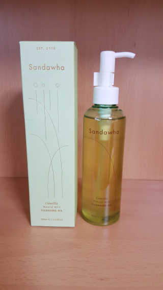 스킨큐어 산다화 순한 클렌징 동백 오일 200ml — 5점을 준 리뷰어가 2020년 4월 올린 사용 사진