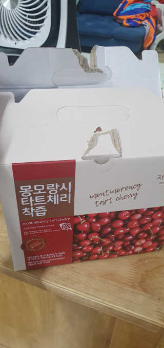 자연에온 몽모랑시 타트체리 착즙 100mL 10개입 2BOX — 5점을 준 리뷰어가 2020년 10월 올린 사용 사진