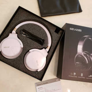 SEVIZ Bluetooth Headphones 10 3color — 5점을 준 리뷰어가 2020년 6월 올린 사용 사진