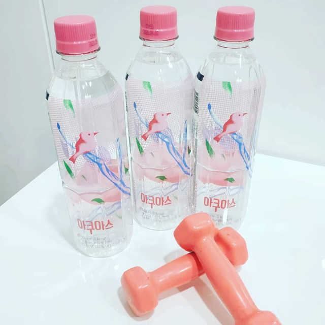 ★[아쿠아스] 복숭아 플레이버워터 1BOX 20개입★ 리뷰 사진