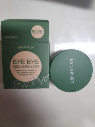 본다움 빠이빠이 세범 파우더 — 5점을 준 리뷰어가 2020년 7월 올린 사용 사진