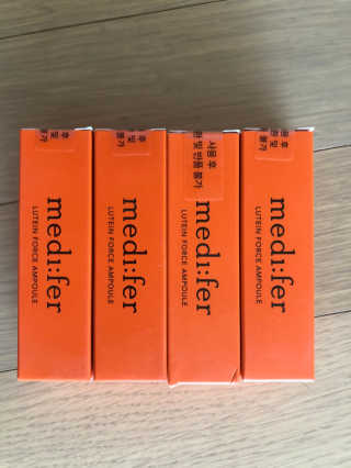 메디페르 루테인앰플 10ml 4개 — 3.5점을 준 리뷰어가 2020년 4월 올린 사용 사진