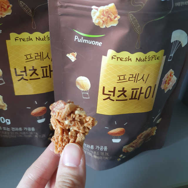[풀무원] 프레시 넛츠파이 3개입 리뷰 사진