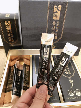 헬스업_천명진프리미엄홍삼스틱_10ml x 30포 — 5점을 준 리뷰어가 2020년 11월 올린 사용 사진