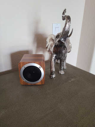 SEVIZ MINI10W 레트로 블루투스 스피커 — 5점을 준 리뷰어가 2020년 10월 올린 사용 사진