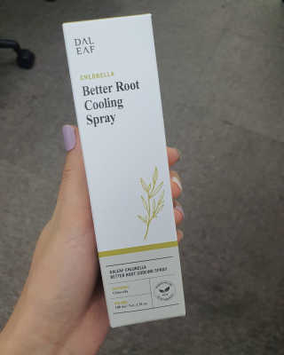 달리프 클로렐라 베러 루트 쿨링 스프레이 100ml — 5점을 준 리뷰어가 2020년 8월 올린 사용 사진