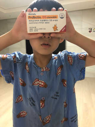 동성제약_바이오가이아_아토24 바이오가이아 D3츄어블정 30정 — 4점을 준 리뷰어가 2020년 6월 올린 사용 사진