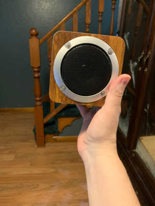 SEVIZ MINI10W 레트로 블루투스 스피커 — 5점을 준 리뷰어가 2020년 6월 올린 사용 사진