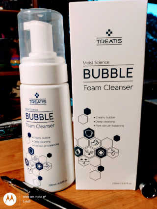 트리티스 [TREATIS] Bubble Foam Cleanser 200ml — 5점을 준 리뷰어가 2020년 12월 올린 사용 사진