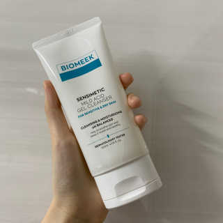 바이오믹 BIOMEEK SENSIMETIC MILD ACID CLEANSER — 5점을 준 리뷰어가 2020년 7월 올린 사용 사진