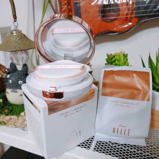 디어벨르 크림쿠션 DEAR BELLE CREAM COUSION — 5점을 준 리뷰어가 2020년 8월 올린 사용 사진