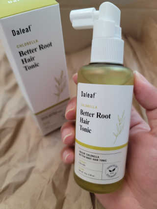 달리프 클로렐라 베러 루트 헤어토닉 100ml — 3점을 준 리뷰어가 2020년 10월 올린 사용 사진