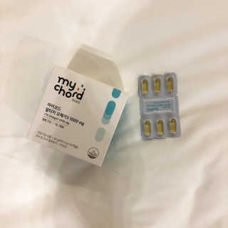 JW중외제약 마이코드 알티지 오메가3 1000 mg — 4.5점을 준 리뷰어가 2020년 8월 올린 사용 사진