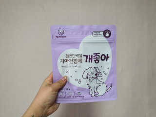 My Pet Care 천연단백질 치아건강에 개좋아 — 5점을 준 리뷰어가 2020년 11월 올린 사용 사진