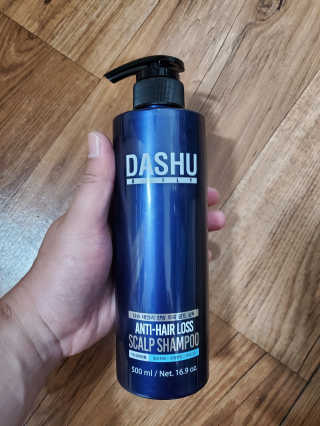 다슈코리아 다슈 데일리 단백질 한방 두피 골드 샴푸 500ml — 5점을 준 리뷰어가 2020년 11월 올린 사용 사진