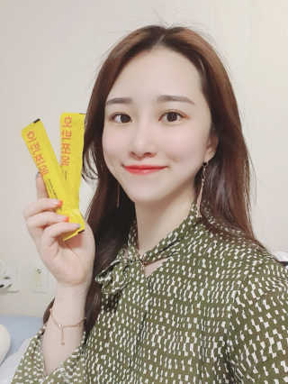 조은약초 국산 늙은 호박즙 호박쪼옥 젤리 20g x 15포 — 5점을 준 리뷰어가 2020년 7월 올린 사용 사진