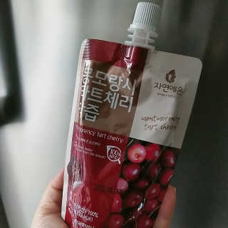 자연에온 몽모랑시 타트체리 착즙 100mL 10개입 2BOX — 5점을 준 리뷰어가 2020년 9월 올린 사용 사진