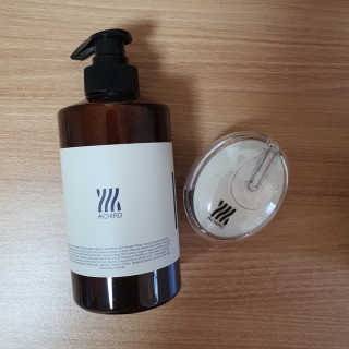 에이처드 유산균 탈모 샴푸 500ml — 5점을 준 리뷰어가 2020년 8월 올린 사용 사진