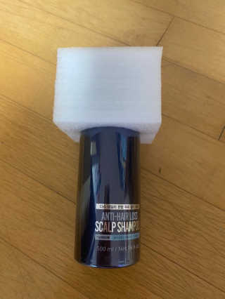 다슈코리아 다슈 데일리 단백질 한방 두피 골드 샴푸 500ml — 3.5점을 준 리뷰어가 2020년 7월 올린 사용 사진