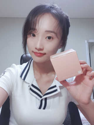 세렌디뷰티 레드 프로폴리스 하이 커버링 트리플 쿠션 — 5점을 준 리뷰어가 2020년 8월 올린 사용 사진