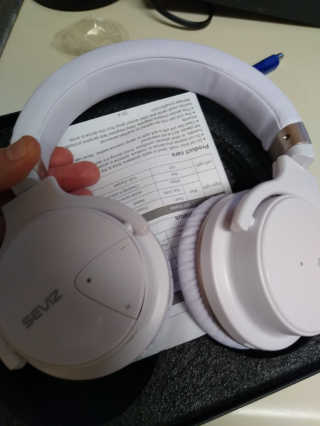 SEVIZ Bluetooth Headphones 10 3color — 4점을 준 리뷰어가 2020년 9월 올린 사용 사진