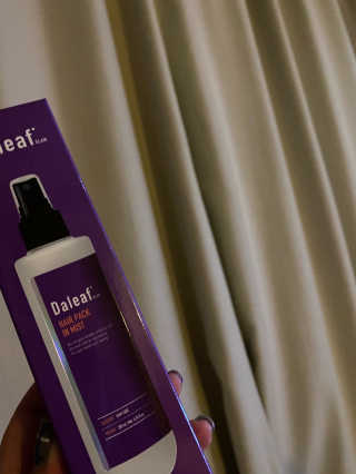 달리프 글램 헤어팩 인미스트 200ml — 5점을 준 리뷰어가 2020년 11월 올린 사용 사진