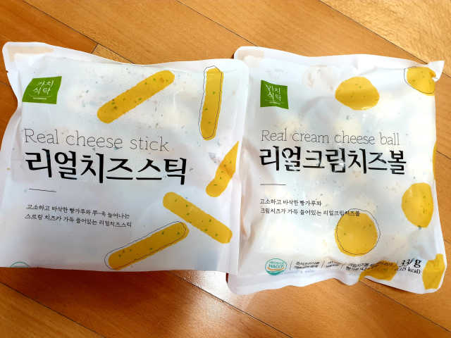 리얼치즈스틱, 리얼크림치즈볼 리뷰 사진